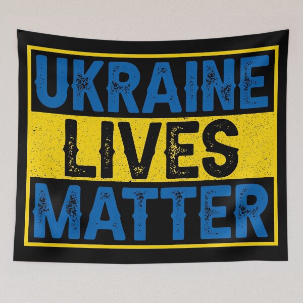 Item preview, Ukraine Lives Matter designed and sold by NessiCreates.