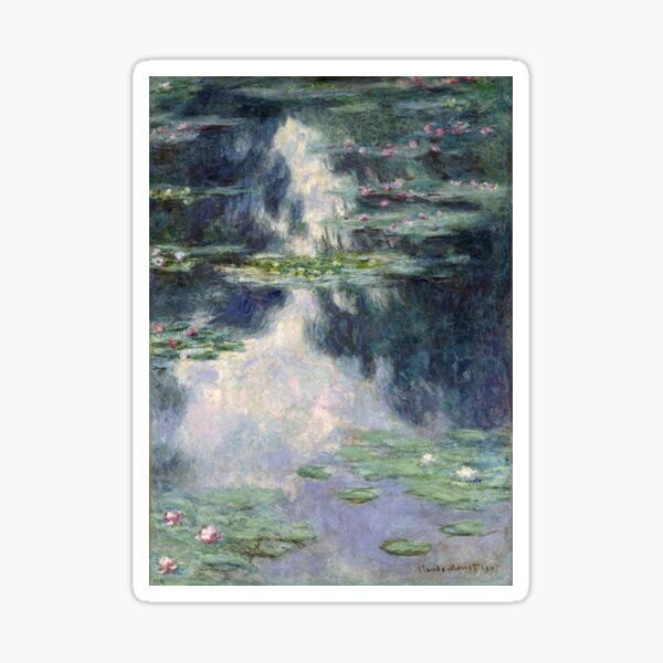 Vista previa del artículo con la obra «Claude Monet - Nenúfares», diseñado y vendido por artcenter.