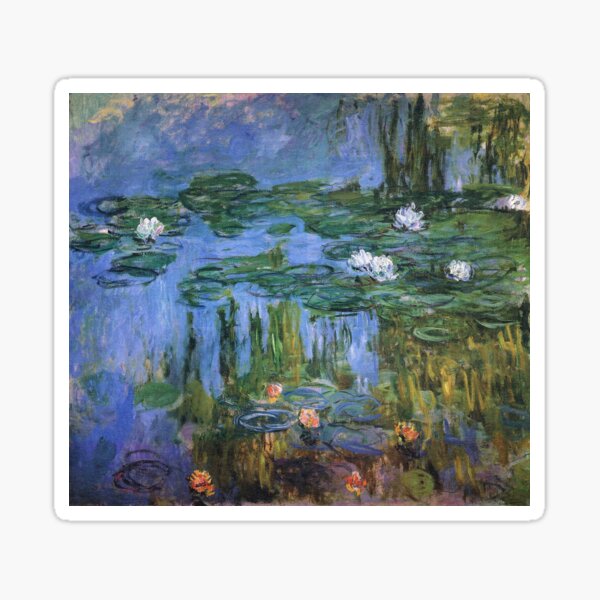 Vista previa del artículo con la obra «Claude Monet - Nenúfares», diseñado y vendido por artcenter.