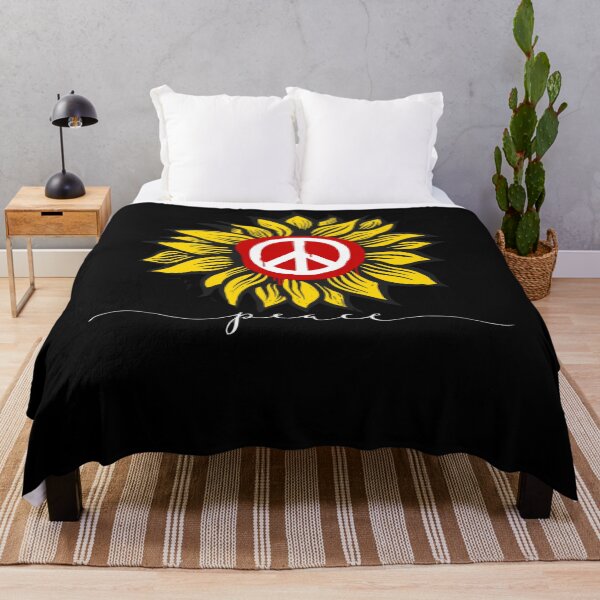 Item preview, Peace for Ukraine! I Stand With Ukraine with Ukraine's National Sunflower and Peace Symbol Essential designed and sold by RobertEscarceg.