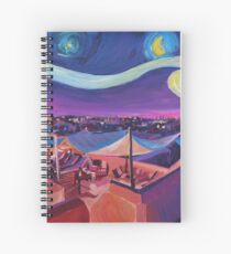 Starry Night in Marrakech Van Gogh Inspirations Spiral Notebook
