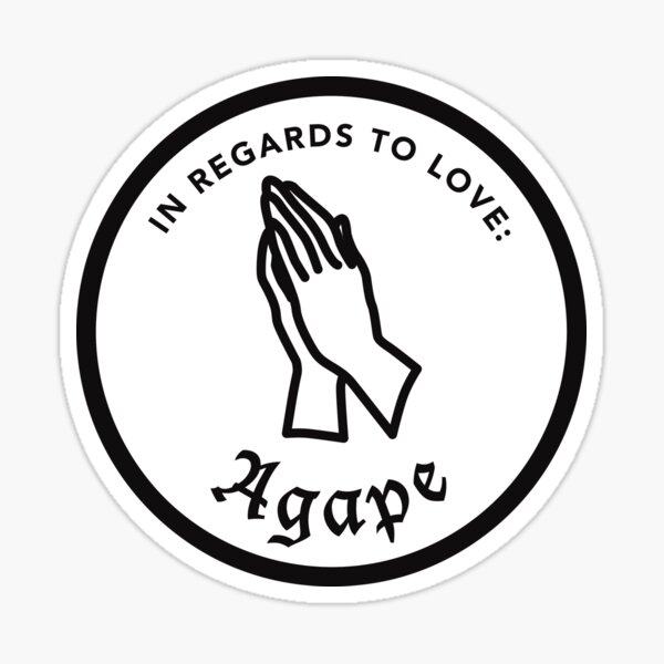 Agape Sticker