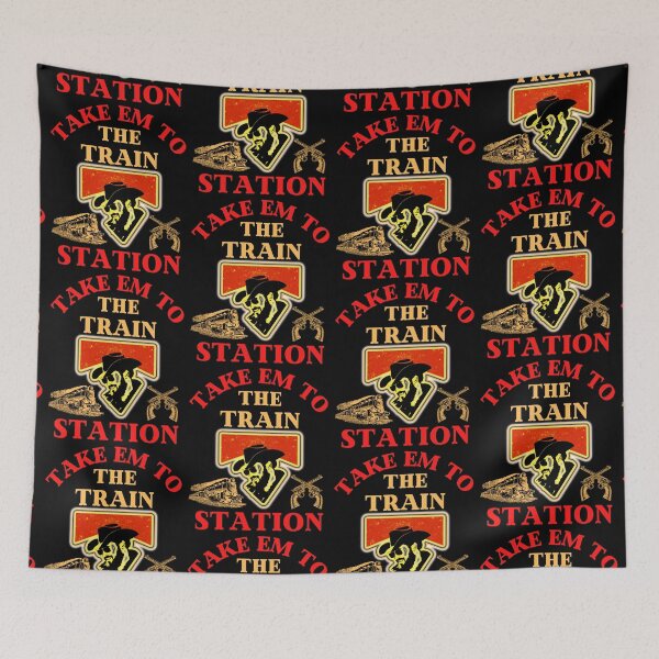 Item preview, Yellowstone Necesitas que te lleven a la estación de tren designed and sold by WoodburyLake.