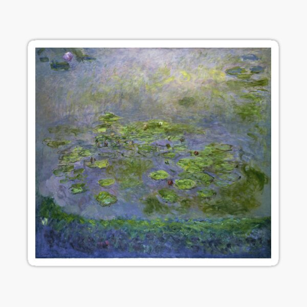 Vista previa del artículo con la obra «Claude Monet - Nenúfares», diseñado y vendido por artcenter.