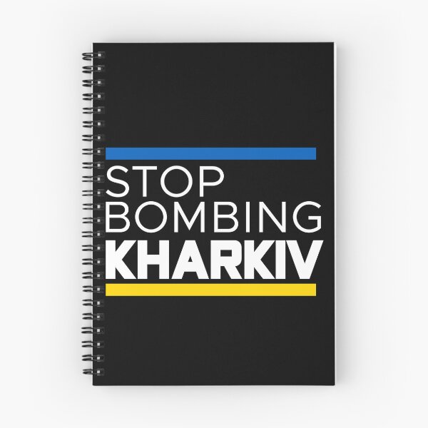 Item preview, Stop Bombing Kharkiv designed and sold by Kiki Art.