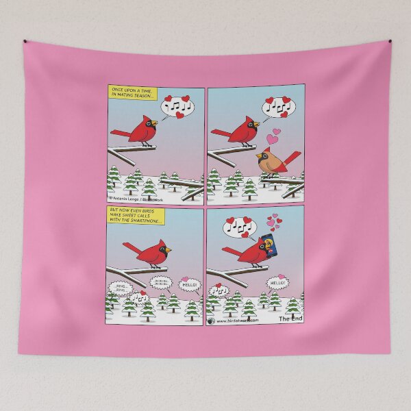 Item preview, Modern Bird Mating Calls Comic designed and sold by BirdAtWork.