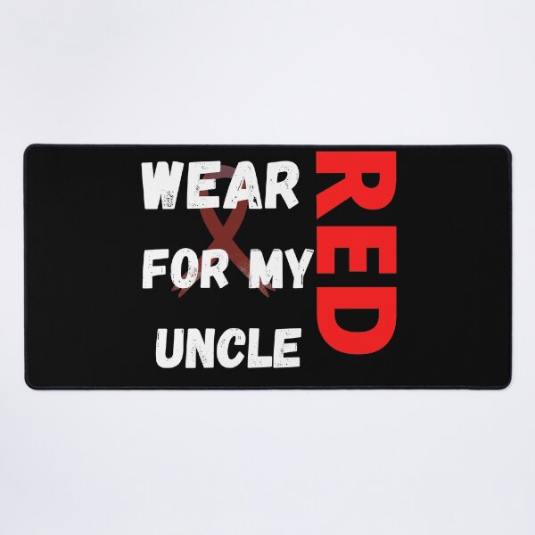 Item preview, I wear red for my uncle hv designed and sold by jusicaart.
