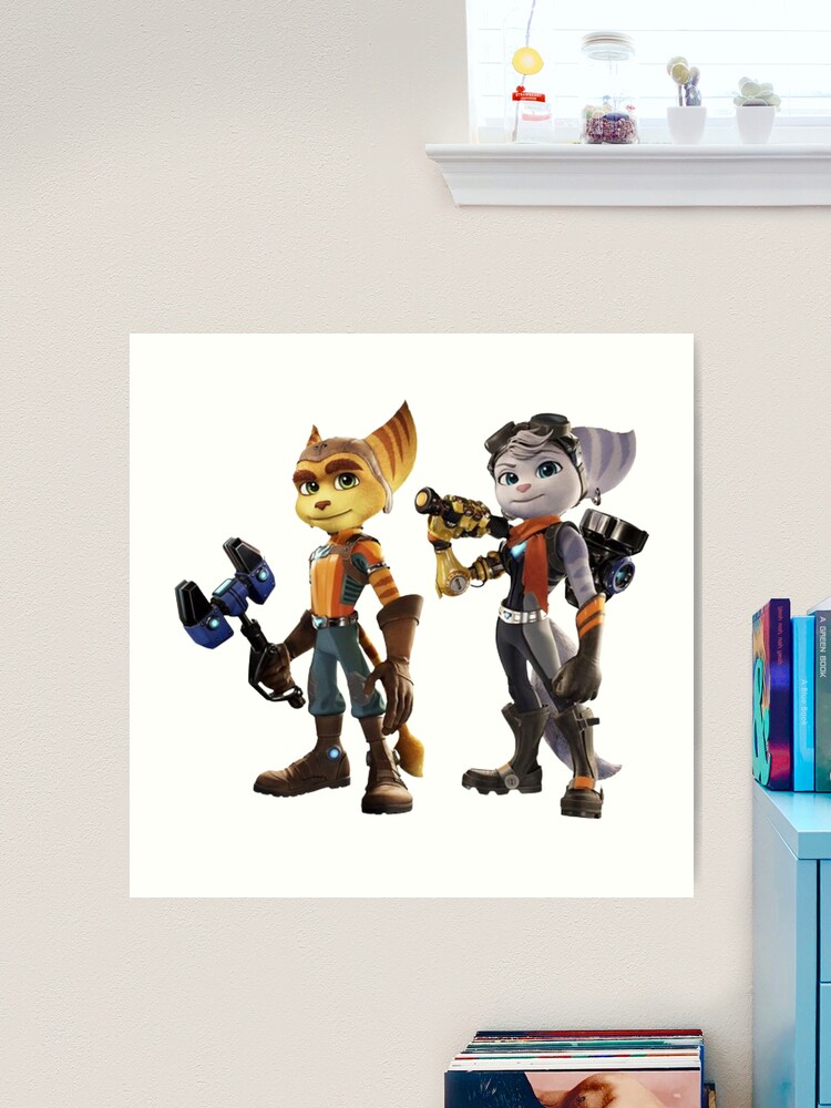 Rivet Ratchet & Clank ~ Rift Apart (Fannan Vector) Sticker for Sale by  slu1