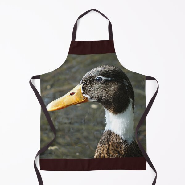 Item preview, Close-up head/beak of hybrid Mallard duck designed and sold by TwistedClassics.
