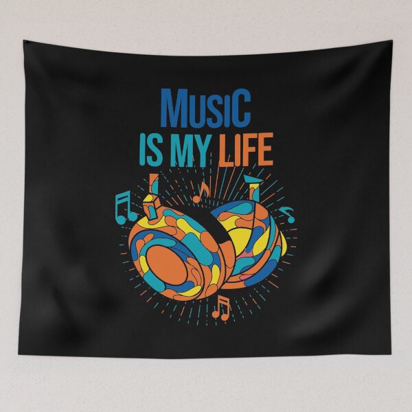 Item preview, Design music is my life designed and sold by velisani.