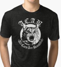 All Cats Are Beautiful Tri-blend T-Shirt