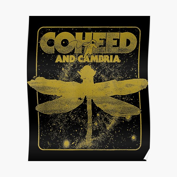 Coheed and Cambria Dragonfly Rising   Poster