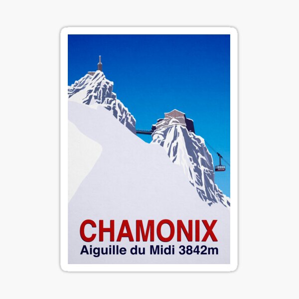 Chamonix Sticker