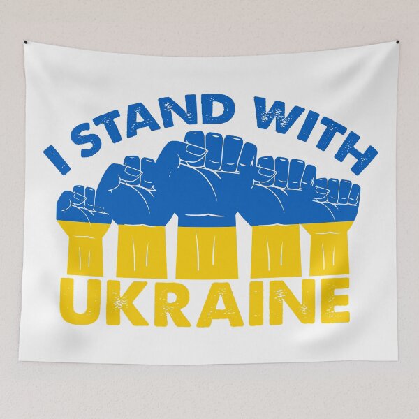 Item preview, I Stand with Ukraine designed and sold by NessiCreates.