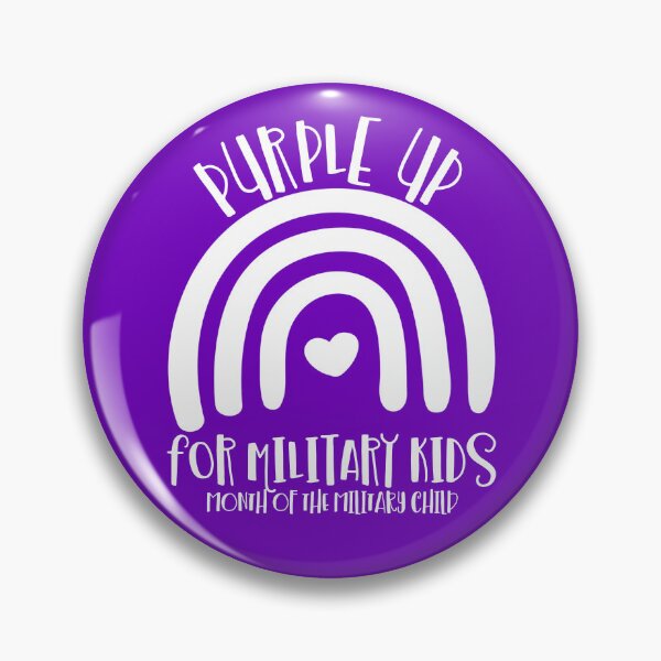 Artikelvorschau, Purple Up For Military Kids Little Hero Military Child Month Gear entworfen und verkauft von DynamicDesign.