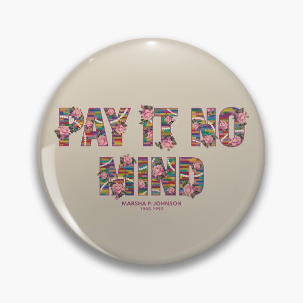 Item preview, Marsha P Johnson Tribute: Pay It No Mind designed and sold by BendeBear.