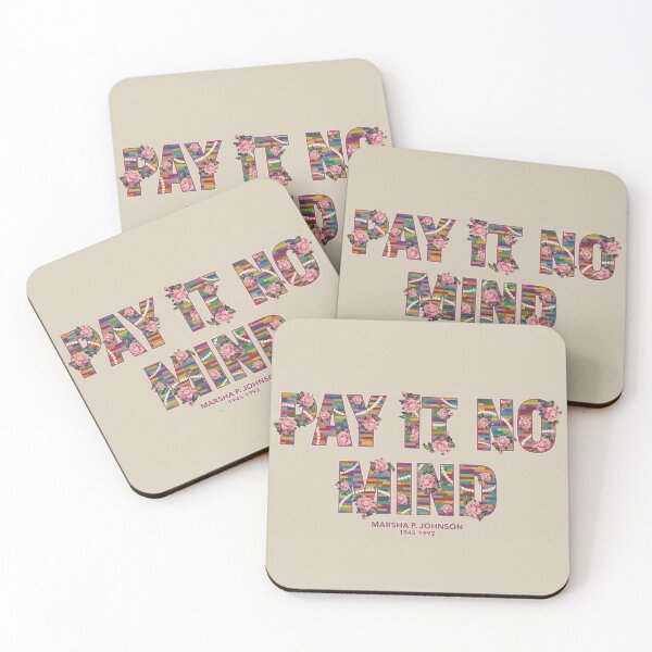 Item preview, Marsha P Johnson Tribute: Pay It No Mind designed and sold by BendeBear.
