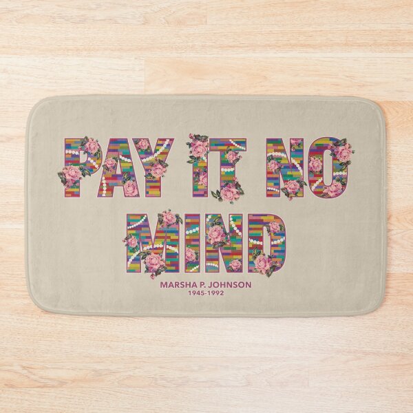 Item preview, Marsha P Johnson Tribute: Pay It No Mind designed and sold by BendeBear.