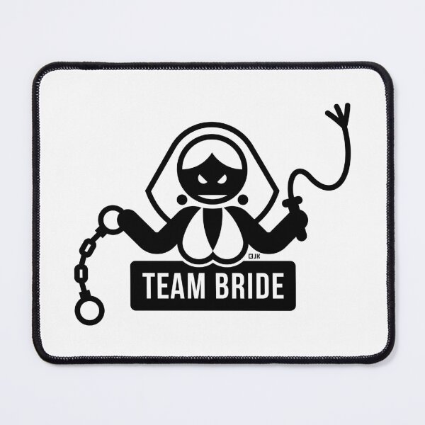Item preview, Team Bride (Hen Party / Whip / Handcuffs / Black) designed and sold by MrFaulbaum.