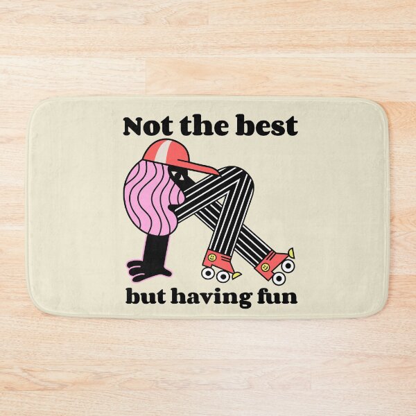 Item preview, Not the best but having fun - Roller skating dancing designed and sold by Paperfly Studio.