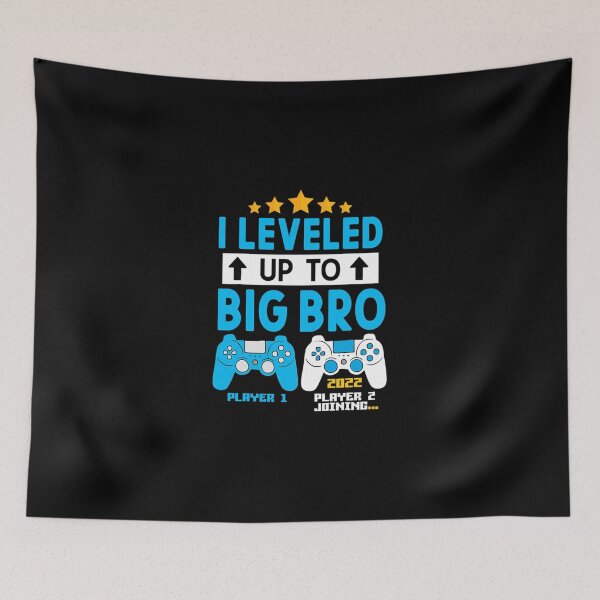 Item preview, I Leveled Up To Big Bro 2022 Gamer Classic T-Shirt designed and sold by yeseniaval.