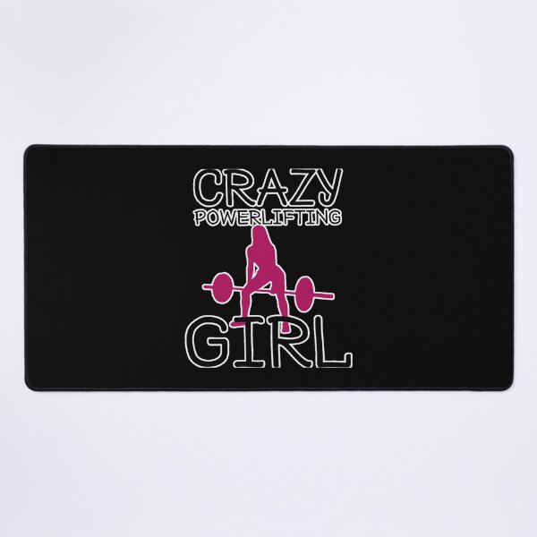 Item preview, Crazy Powerlifting Girl Funny Classic T-Shirt designed and sold by gretaboone.