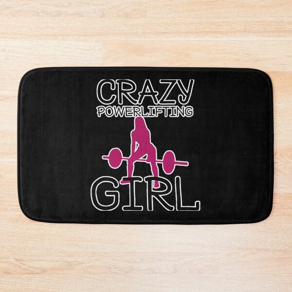 Item preview, Crazy Powerlifting Girl Funny Classic T-Shirt designed and sold by gretaboone.