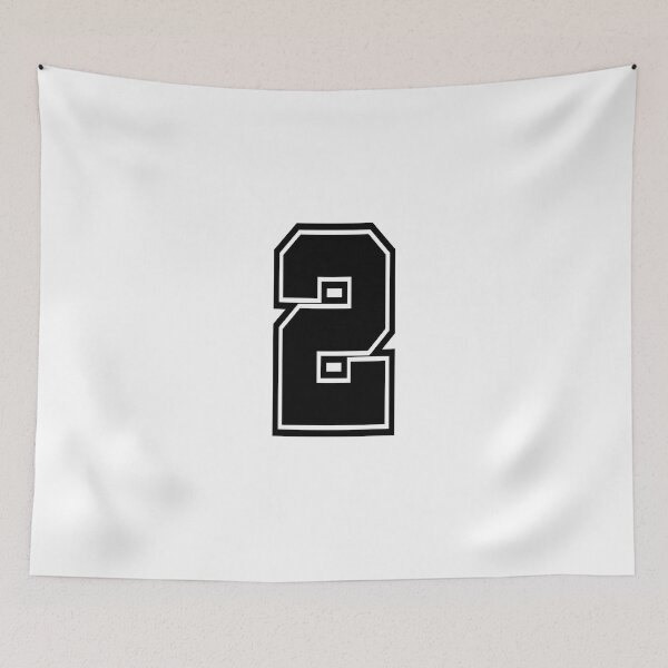 Item preview, 2 shirt number number college style designed and sold by GeogDesigns.