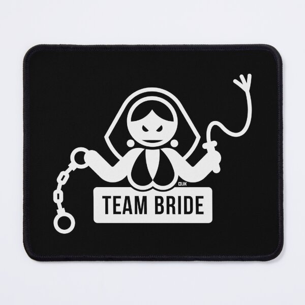 Item preview, Team Bride (Hen Party / Whip / Handcuffs / White) designed and sold by MrFaulbaum.