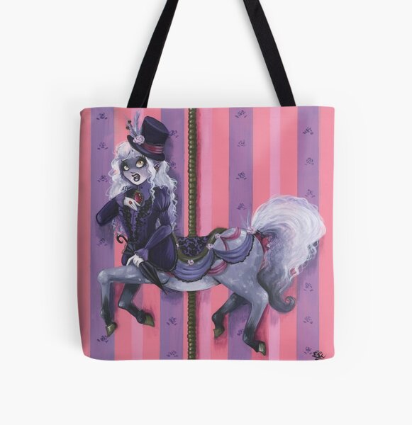 Carousel Centauress All Over Print Tote Bag