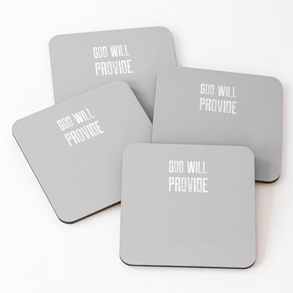 Item preview, God will provide in white designed and sold by BenEilts.