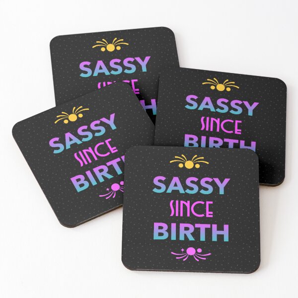 Item preview, Sassy since birth t-shirt -birthday. designed and sold by DesignedBySnip.