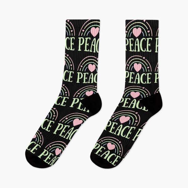 Item preview, Peace, Lovely Peace And Pastel Rainbow Design designed and sold by TrulyEpoque.