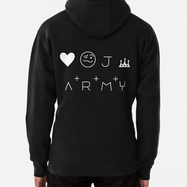 BTS Jungkook tattoo Pullover Hoodie for Sale by Morcawork