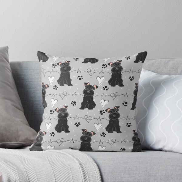 Item preview, Love Black Miniature Schnauzer designed and sold by Lulupainting.