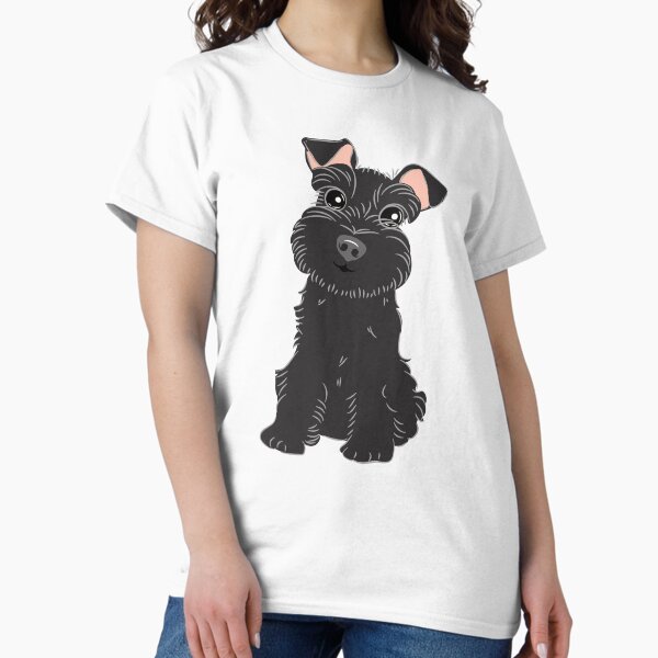 Item preview, Love Black Miniature Schnauzer designed and sold by Lulupainting.