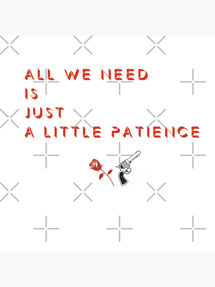 Take That Patience Song Lyric Vintage Music Wall Art Print