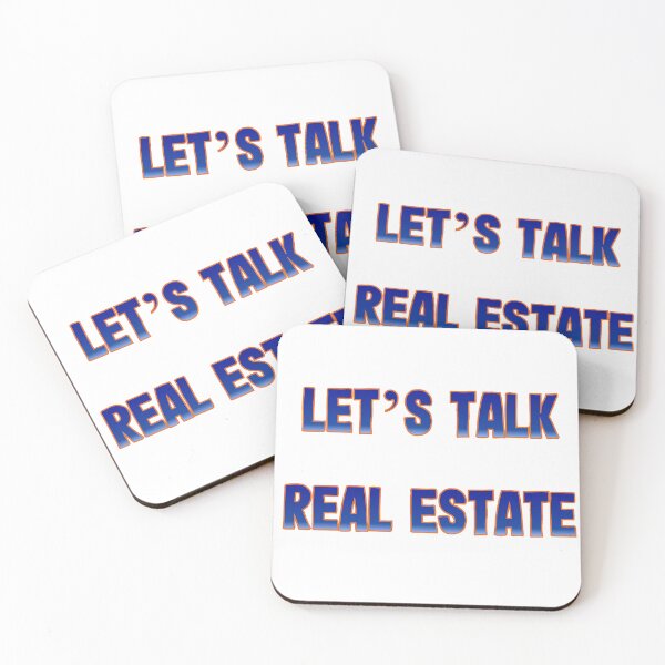 Item preview, Let's Talk Real Estate in Navy  designed and sold by LeslieMac713.