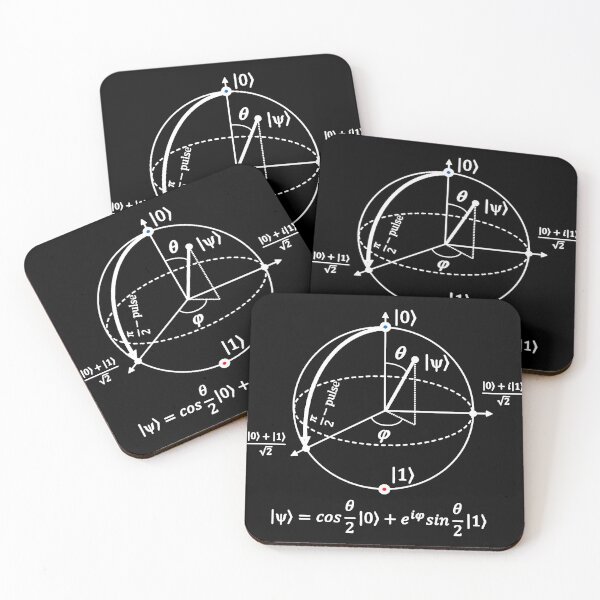 Item preview, Bloch sphere, quantum information basics designed and sold by NoetherSym.