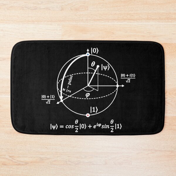 Item preview, Bloch sphere, quantum information basics designed and sold by NoetherSym.