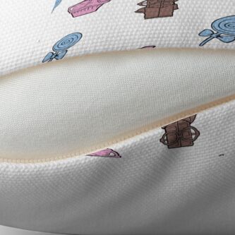 Alternate view of Sweet sweets Throw Pillow