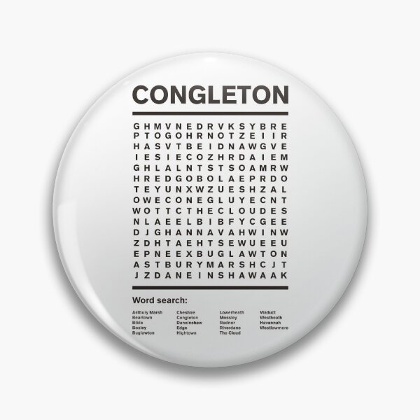 Item preview, WORD SEARCH | CONGLETON designed and sold by axelle1410.