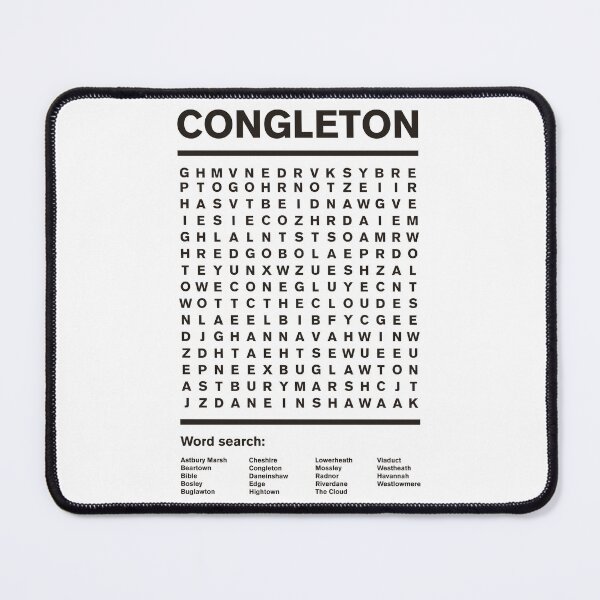 Item preview, WORD SEARCH | CONGLETON designed and sold by axelle1410.