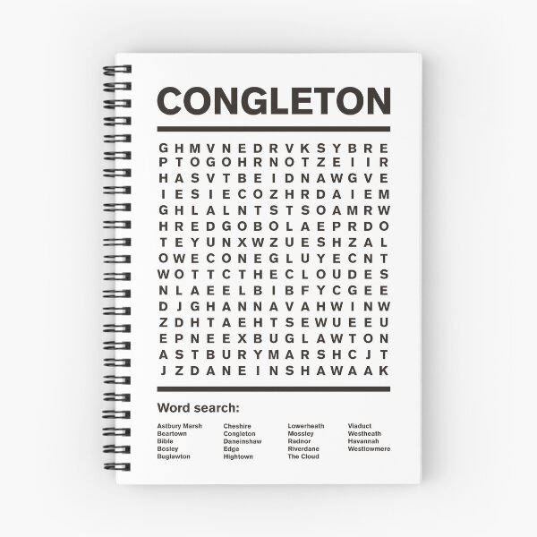 Item preview, WORD SEARCH | CONGLETON designed and sold by axelle1410.