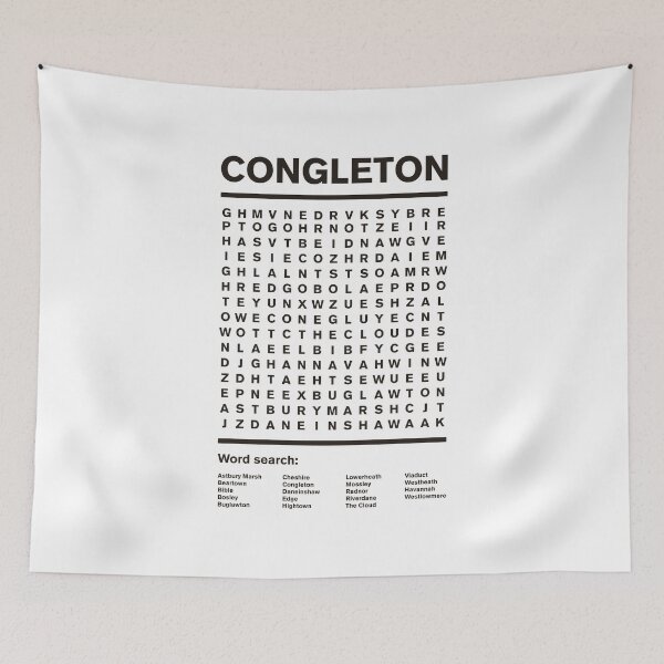 Item preview, WORD SEARCH | CONGLETON designed and sold by axelle1410.