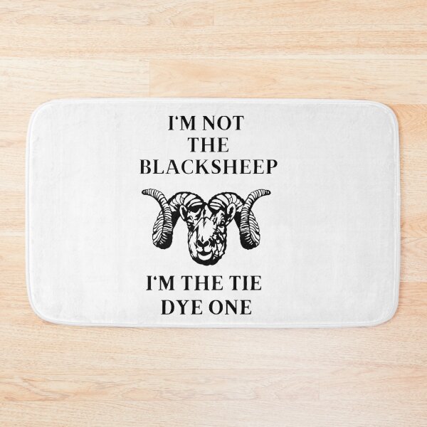 Item preview, I'm Not The Black Sheep I'm The Tie Dye One designed and sold by behappysiempre.