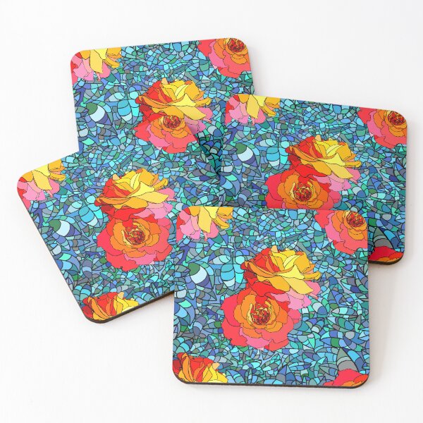 Item preview, Colorful mandala flower seamless pattern designed and sold by KamoDesigner.