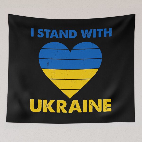 Item preview, I Stand with Ukraine designed and sold by NessiCreates.