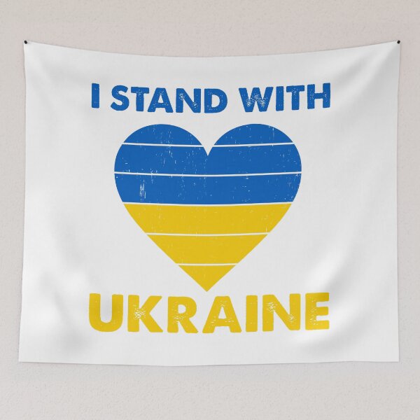 Item preview, I Stand with Ukraine designed and sold by NessiCreates.