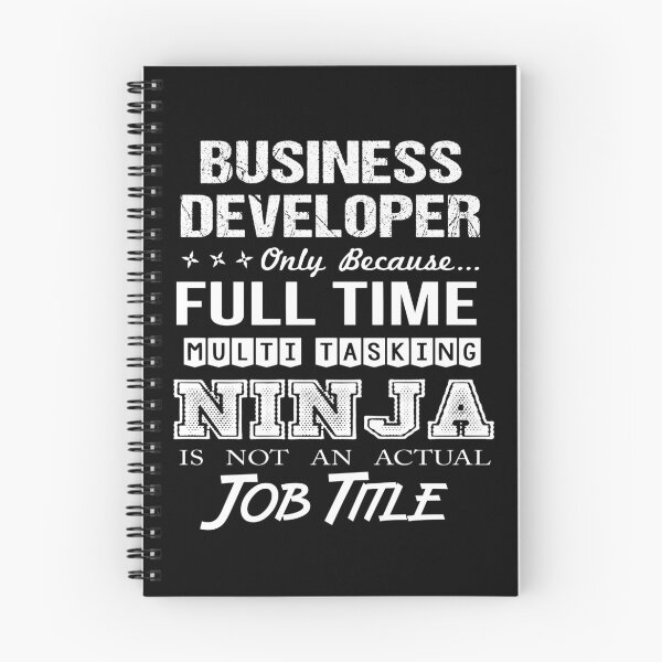 Item preview, Business Developer T Shirt - Ninja Job Gift Item Tee designed and sold by ritterdick.